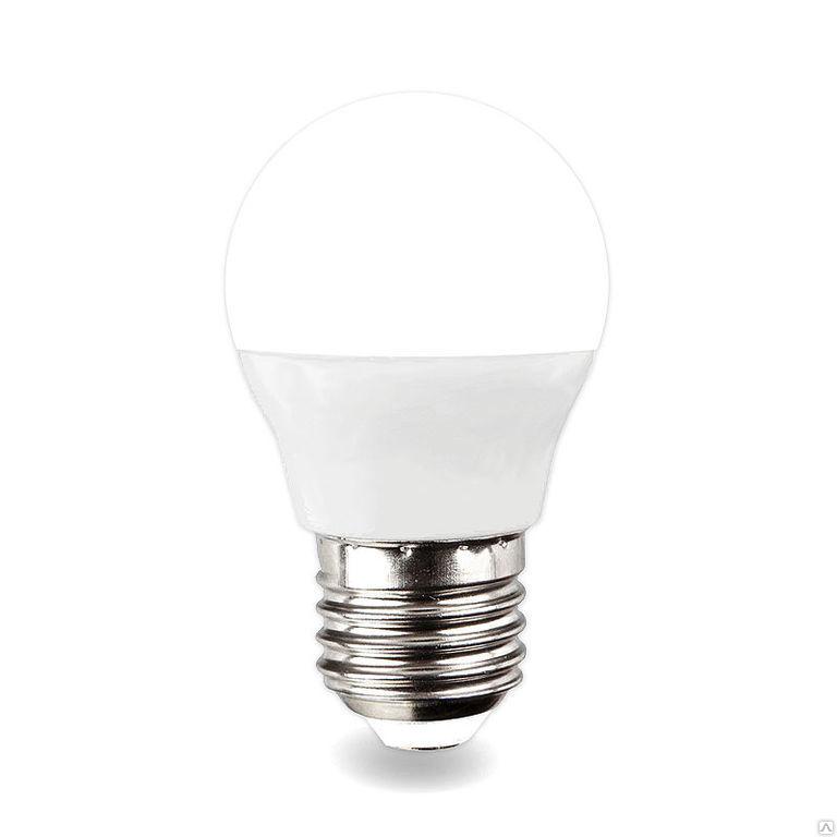 Лампа LED E27 8W (шарик) 3000K
