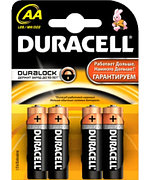 Батарейки Duracell AA 15V 4шт