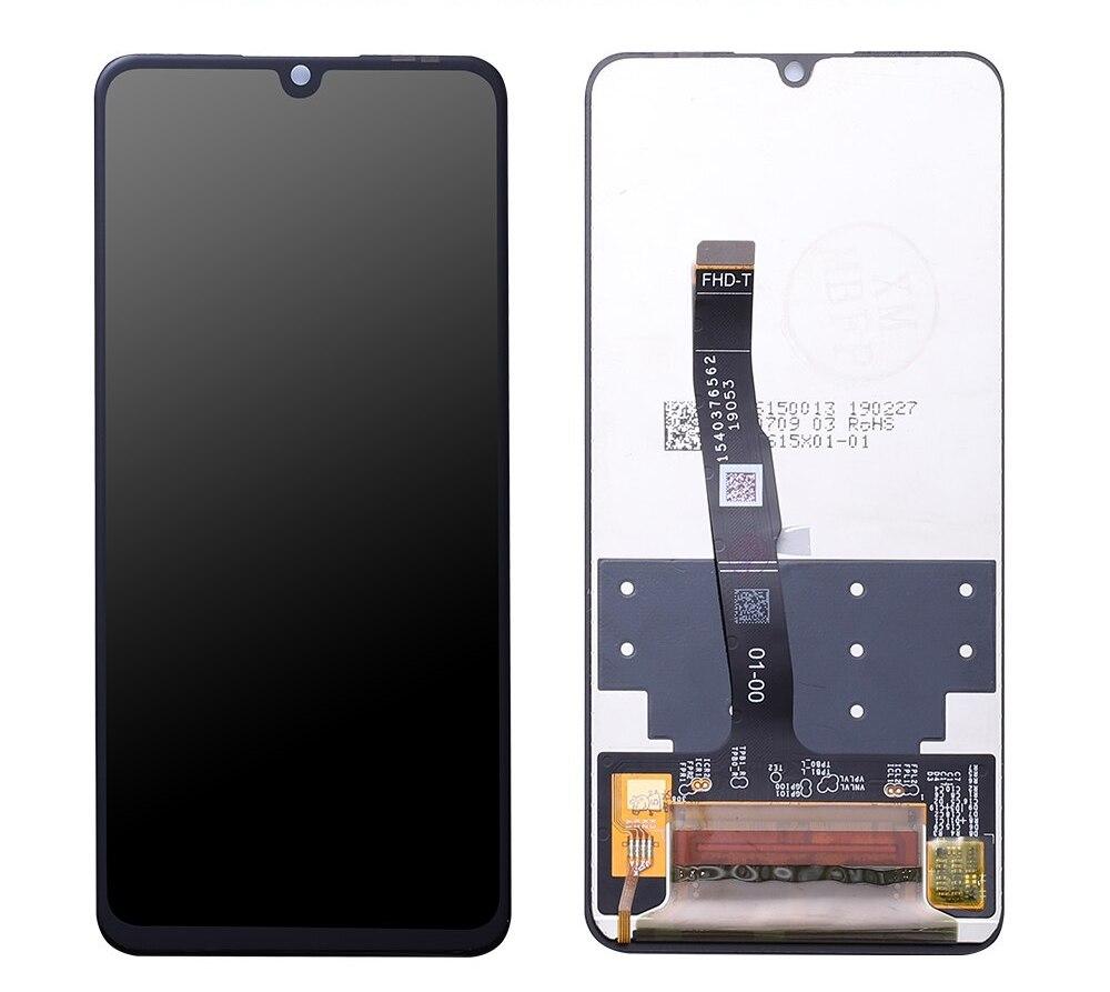 Дисплей (экран) Huawei P30 Lite (MAR-LX1M) с тачскрином, черный - фото 1 - id-p104077955