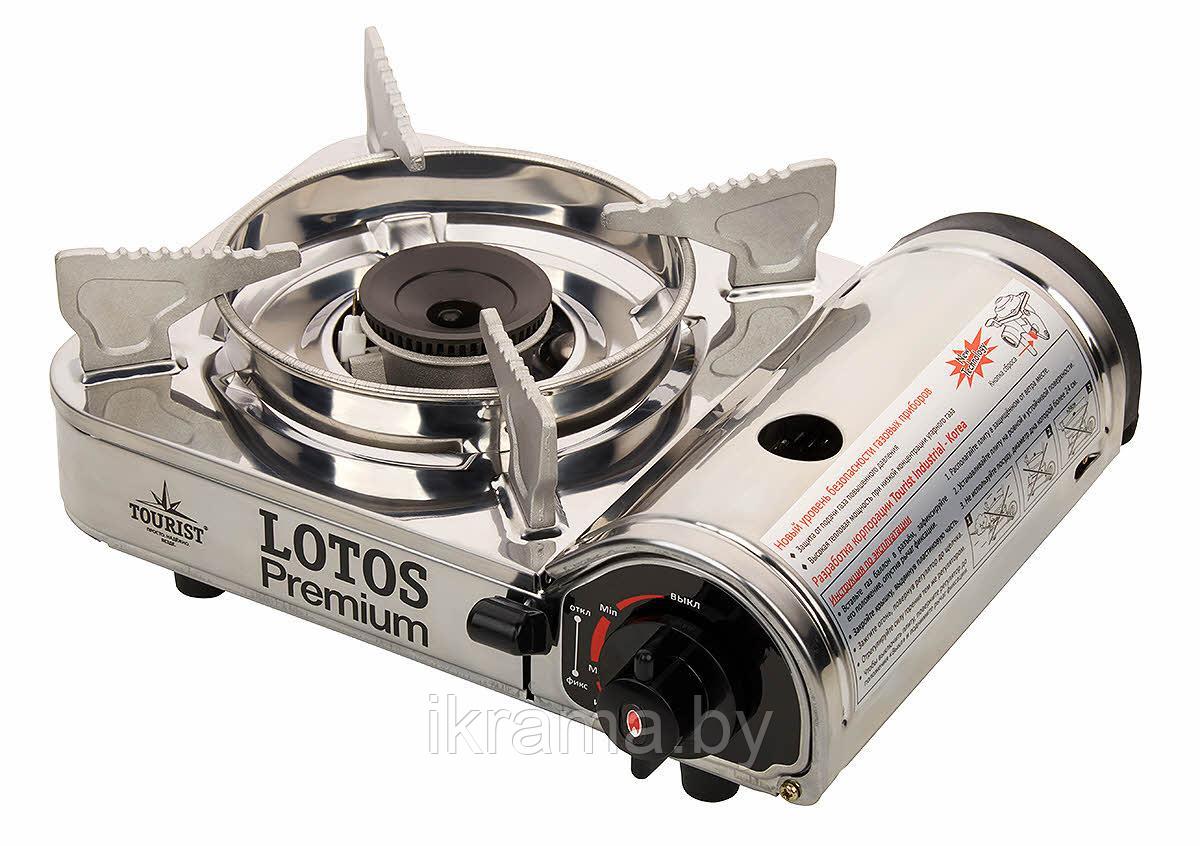 Портативная газовая плита LOTOS PREMIUM TR-300 без переходника - фото 1 - id-p104079534