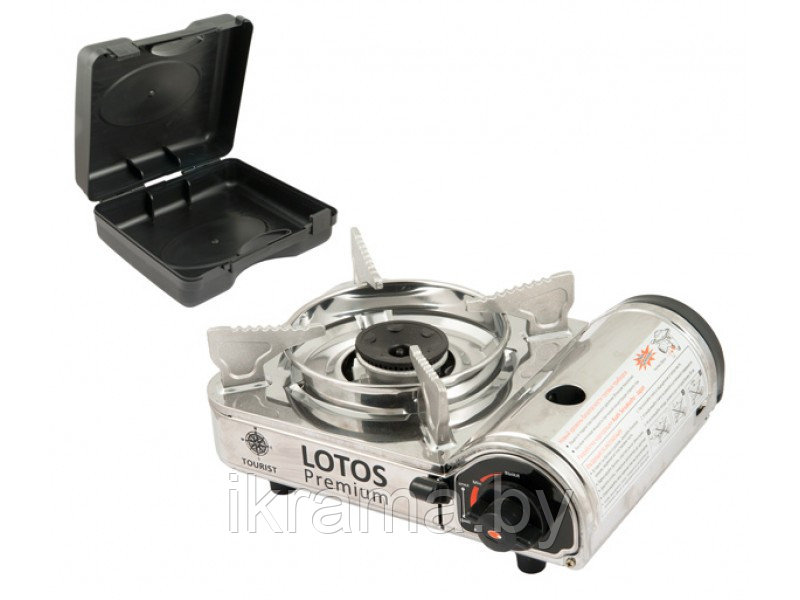 Портативная газовая плита LOTOS PREMIUM TR-300 без переходника - фото 2 - id-p104079534