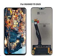 Дисплей (экран) Huawei Y9 2019 (JKM-LX1, JKM-LX3) с тачскрином, черный