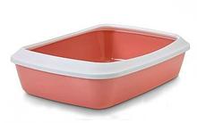 Туалет со съёмным ободом SAVIC Iriz розовый 50х37х14 см (026400WPE)
