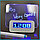 Креативные LED Часы-Будильник HIGHSTAR Неоновый (синий), фото 3