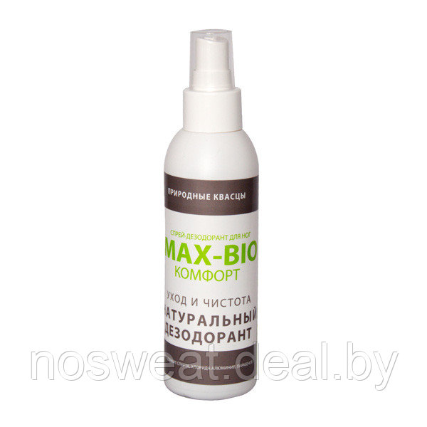 Спрей-дезодорант для ног MAX-BIO «Комфорт» - фото 1 - id-p104102410