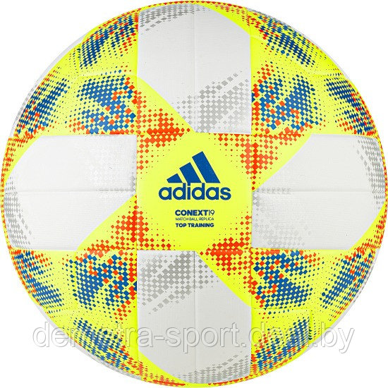 Мяч футбольный Adidas Conext19 Top Training - фото 1 - id-p104104591