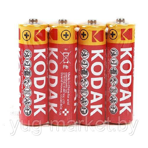Батарейка солевая R6 (уп. 4 шт) Kodak