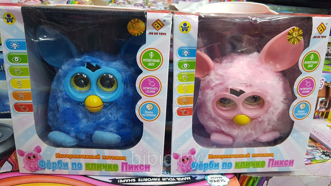 Ферби Furby игрушка интерактивная ( интерактивный питомец ) по кличке Пикси со светом и звуком - фото 4 - id-p104105773