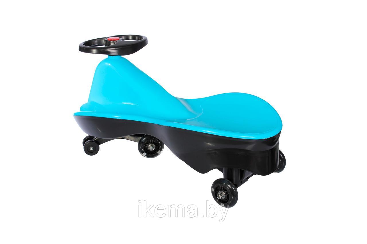 Машинка детская с полиуретановыми колесами «БИБИКАР СПОРТ» голубой - фото 4 - id-p104107365
