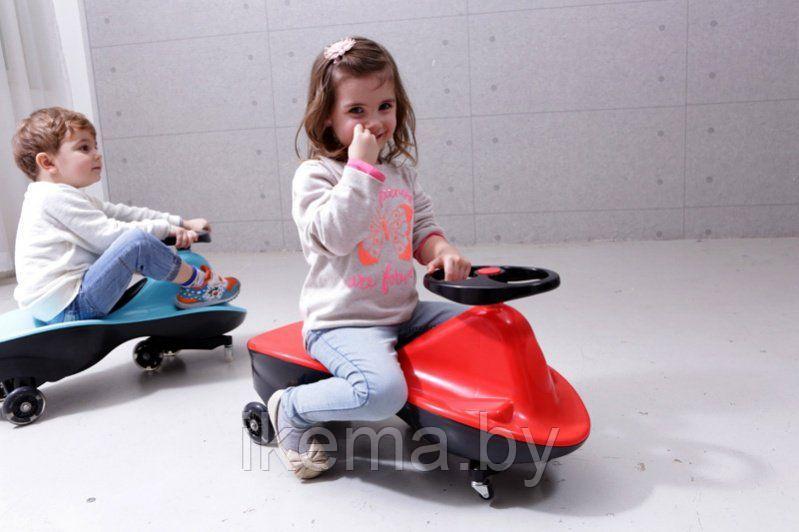 Машинка детская с полиуретановыми колесами «БИБИКАР СПОРТ» голубой - фото 5 - id-p104107365