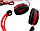 Игровые наушники с микрофоном,с усиленным кабелем SiPL Red, фото 4