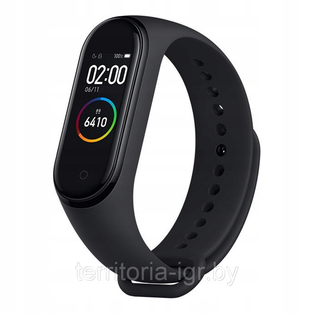 Фитнес браслет Xiaomi Mi Band 4 Black (Копия) - фото 1 - id-p104110721