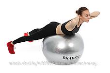 Мяч для фитнеса «ФИТБОЛ-65» с насосом, фото 2