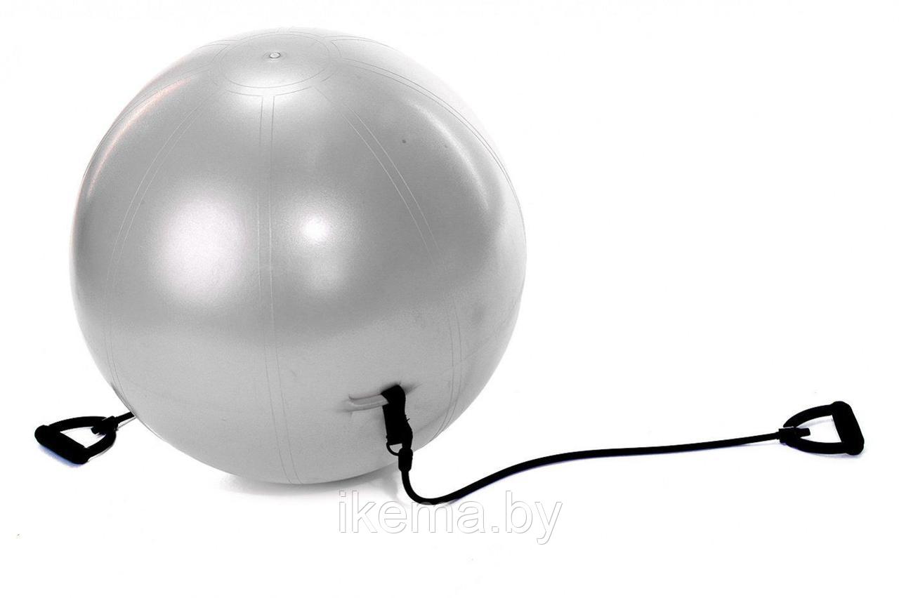 Мяч для фитнеса «ФИТБОЛ-65 с эспандерами» - фото 3 - id-p104112912
