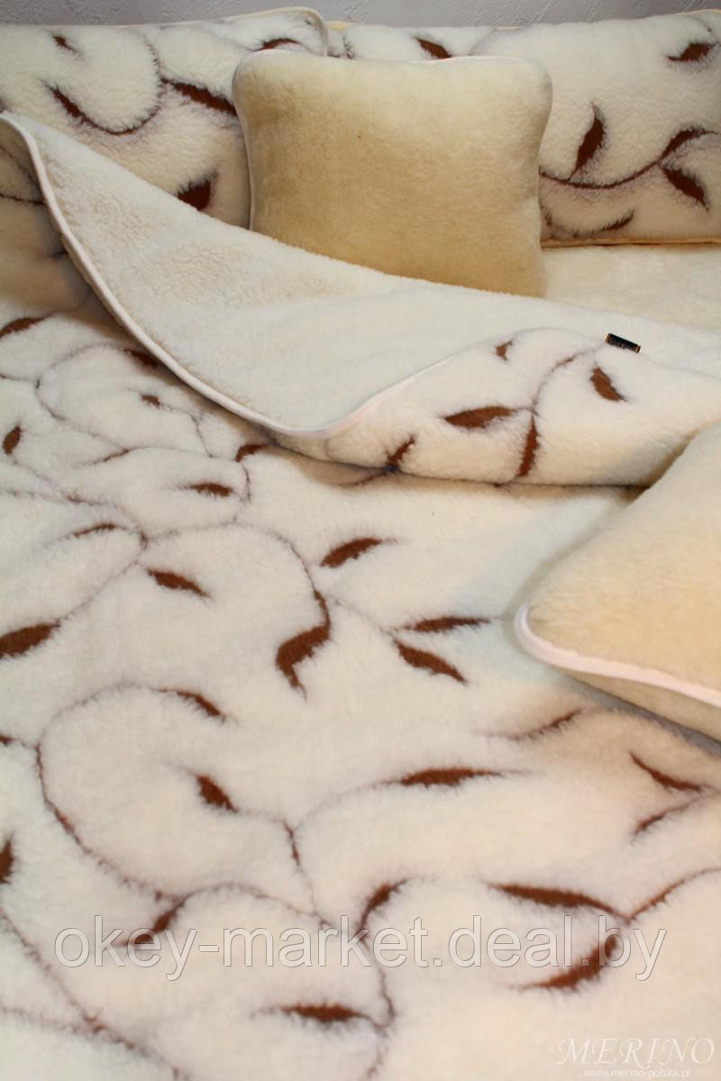 Подушка с открытым ворсом из шерсти австралийского мериноса TUMBLER BENJAMIN .Размер 50х60 - фото 4 - id-p104124400