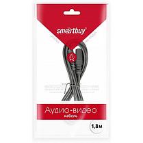 3.5 Jack (M) - 3.5 Jack (F) 1,8 м, стерео, аудио, кабель удлинитель Smartbuy, фото 2