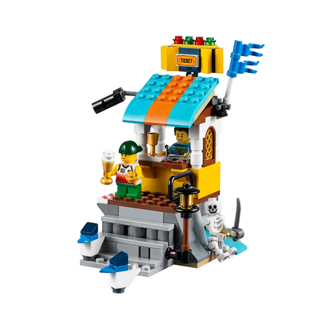 Конструктор Bela Create 11055 Аттракцион "Пиратские горки" 3 в 1 (аналог Lego Creator 31084) 945 деталей - фото 5 - id-p104130314