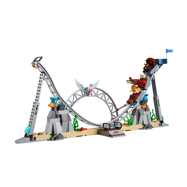 Конструктор Bela Create 11055 Аттракцион "Пиратские горки" 3 в 1 (аналог Lego Creator 31084) 945 деталей - фото 7 - id-p104130314