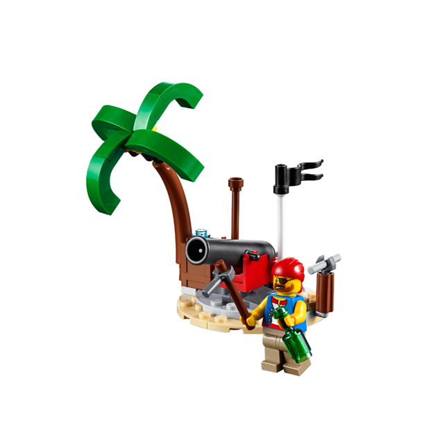 Конструктор Bela Create 11055 Аттракцион "Пиратские горки" 3 в 1 (аналог Lego Creator 31084) 945 деталей - фото 8 - id-p104130314