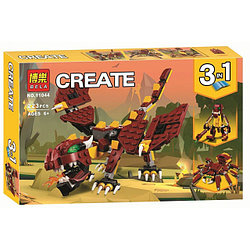 Конструктор Bela Create 11044 Мифические существа 3 в 1 (аналог Lego Creator 31073) 223 детали