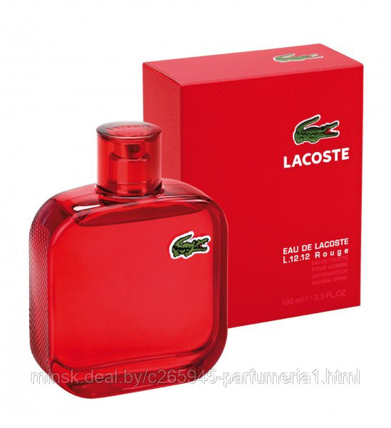 Lacoste Eau De L.12.12 Rouge - фото 1 - id-p5281553