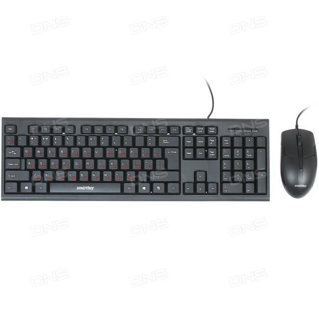 Проводной комплект клавиатура+мышь Smartbuy SBC-227367 черный - фото 4 - id-p104182461