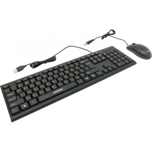 Проводной комплект клавиатура+мышь Smartbuy SBC-227367 черный - фото 3 - id-p104182461
