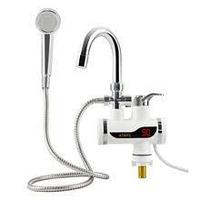 Электрический водяной душ с краном, Проточный водонагреватель-душ Instant Electric Heating Water Faucet & Show