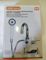 Электрический водяной душ с краном, Проточный водонагреватель-душ Instant Electric Heating Water Faucet & Show - фото 2 - id-p104189794