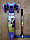 Самокат детский трехколесный 21ST SCOOTER MINI с принтом регулируемой по высоте ручкой и СВЕТЯЩИМИСЯ КОЛЕСАМИ, фото 4