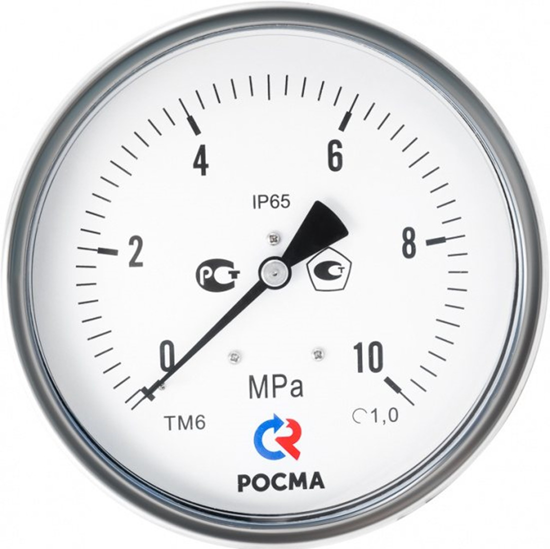 Манометр ТМ-621ТЭ.00(0-40МРа)М20х1,5.1,0 нерж сталь