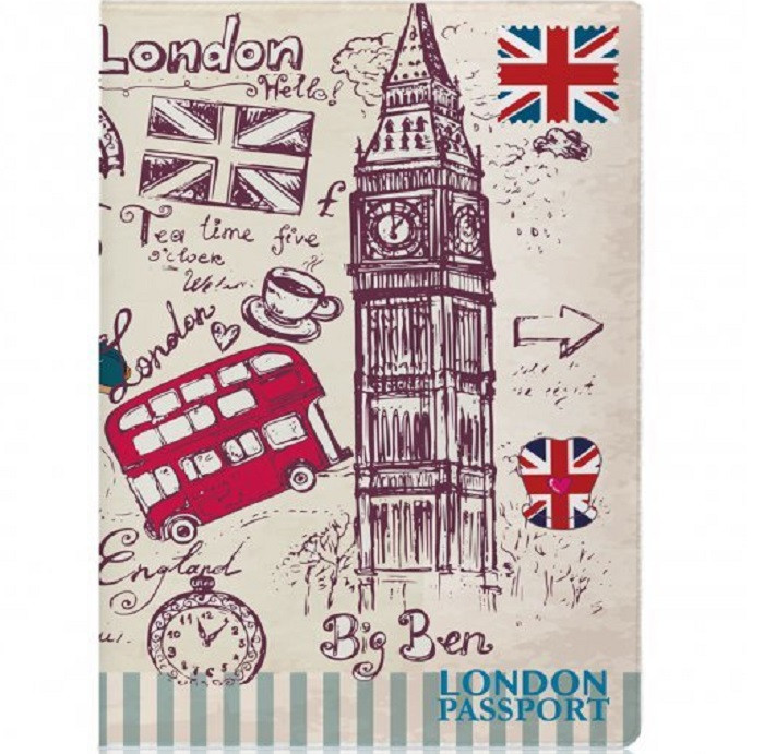 Обложка для паспорта «Big Ben» - фото 1 - id-p104196870