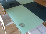 Стеклянный  кухонный стол DT1034. , фото 3