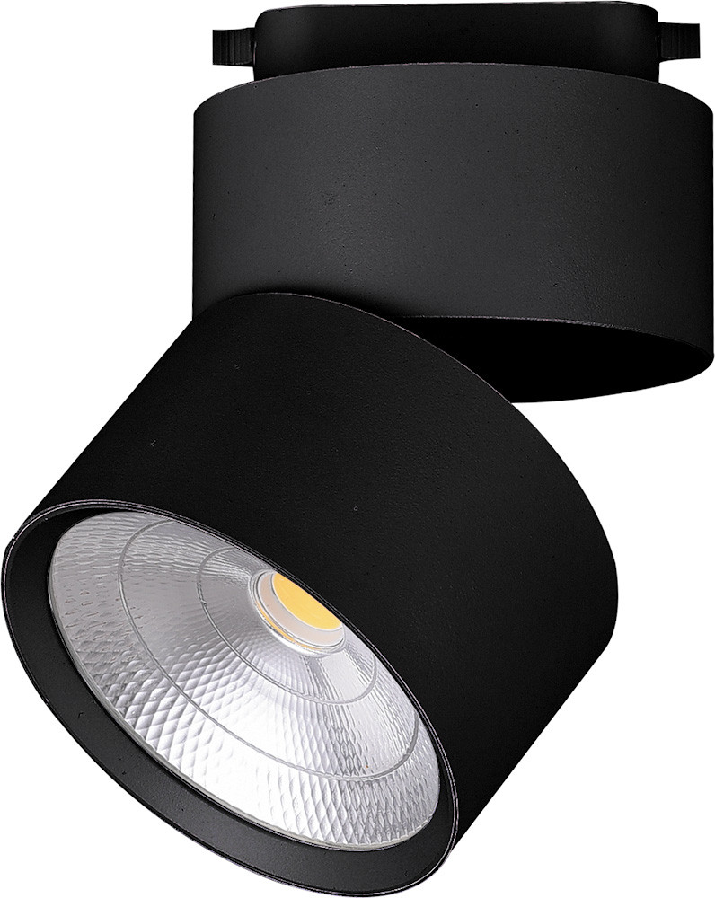 Светильник трековый AL107 Feron 25W 4000K, черный.