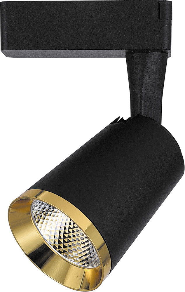 Светильник трековый AL111 Feron 12W 4000K, черный.