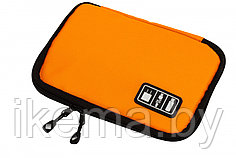 Органайзер для зарядных устройств, USB-флешек 
и других аксессуаров, оранжевый