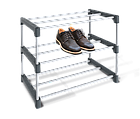 SHT-SR6-P пластик серый/темно-серый  Полка для обуви SHEFFILTON, фото 2