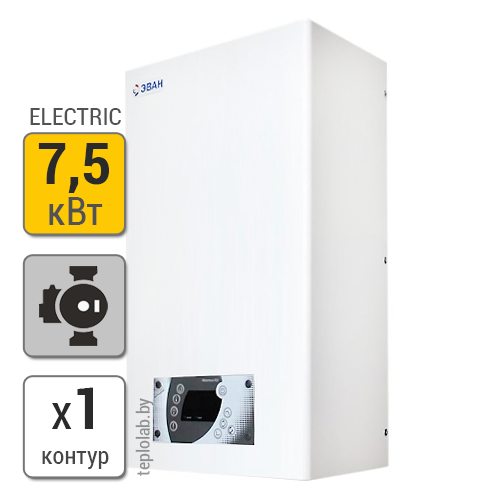 Электрический котел ЭВАН WARMOS-RX 7,5 кВт, 220 В