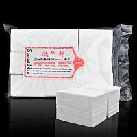 Салфетки безворсовые для маникюра белые (1000 шт./пакет) 4*6 cм