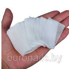 Салфетки безворсовые для маникюра белые (1000 шт./пакет) 4*6 cм, фото 3