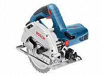 Циркулярная пила BOSCH GKS 165 в кор. (1100 Вт, 165х20 мм, до 66 мм)