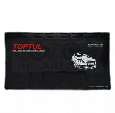 Магнитный защитный коврик с карманами для инструмента TOPTUL JJAQ1106