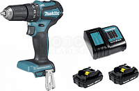 Дрель-шуруповерт аккумуляторная ударная MAKITA DHP 483 SYE DHP483SYE