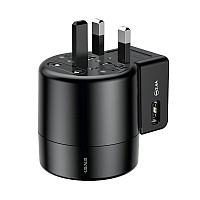 Сетевое зарядное устройство Baseus Rotation Type Universal Charger (Black) ACCHZ-01