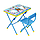 Детский складной столик со стульчиком  "Маша и Медведь" с азбукой арт. КУ1/2, фото 2