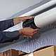 Изолента Супер Фикс водонепроницаемая, суперклейкая (широкая) Flex Tape Флекс тайп XL 18.00  150 см, Черная, фото 9