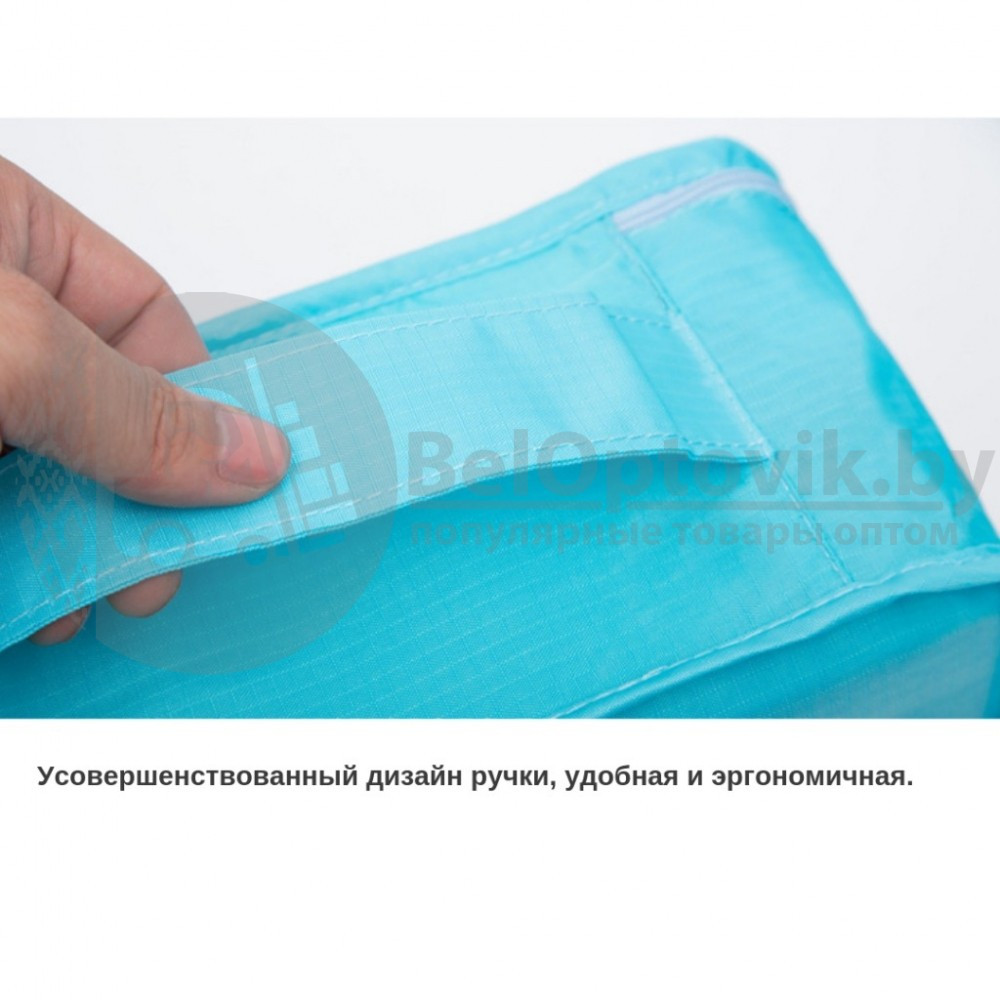 Набор дорожных сумок для путешествий Laundry Pouch, 6 шт Темно-синий - фото 9 - id-p104340231