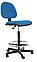 Кресла для кассира и ресепшн РЕГАЛ GTS для комфортной работы, стул REGAL GTS Ring Base хром Stopki в ткани, фото 10