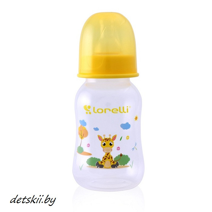 Бутылочка для кормления Lorelli Simple соска-силиконовая 125 мл - фото 1 - id-p104371567