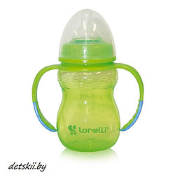 Бутылочка для кормления с ручками Lorelli 250 мл